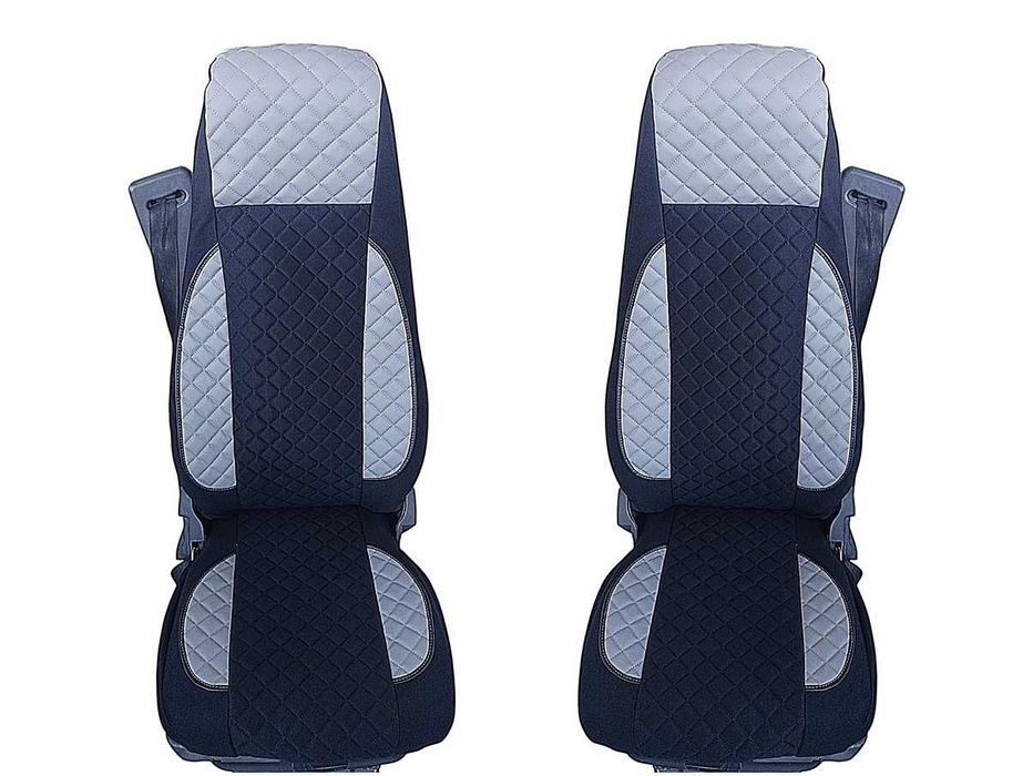 Калъфи за седалки за Volvo FH3 FE FL FM Волво до 2014 от кожа и велур