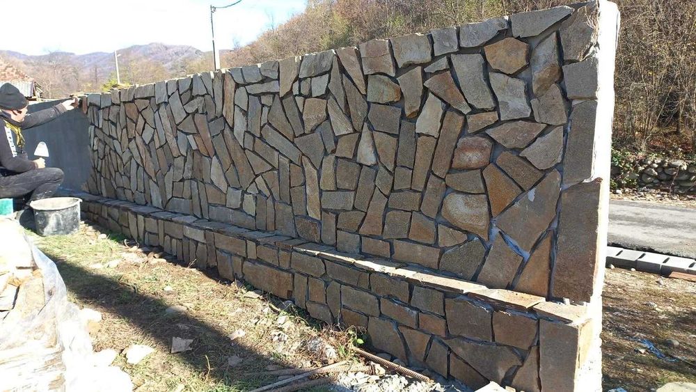 Piatra naturala placat pavat