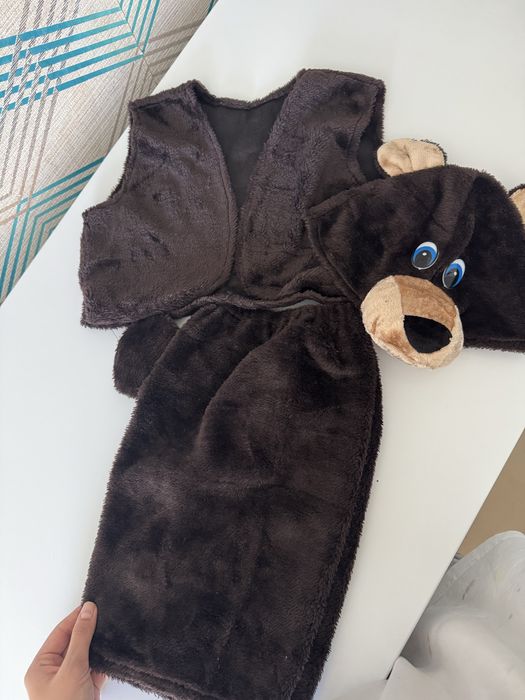 Детский костюм «Мишка» (жилетка + штаны)