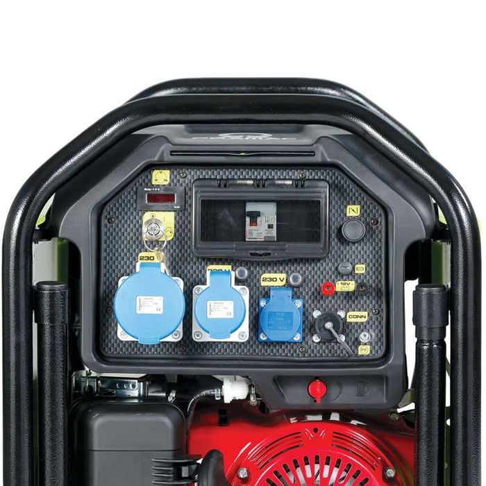 Generator de curent Pramac monofazat, pornire electrica, 6.4 kW, tip S8000 + CONN cu ATS
