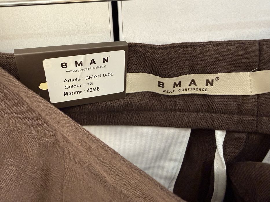 Pantaloni eleganti din in BMAN