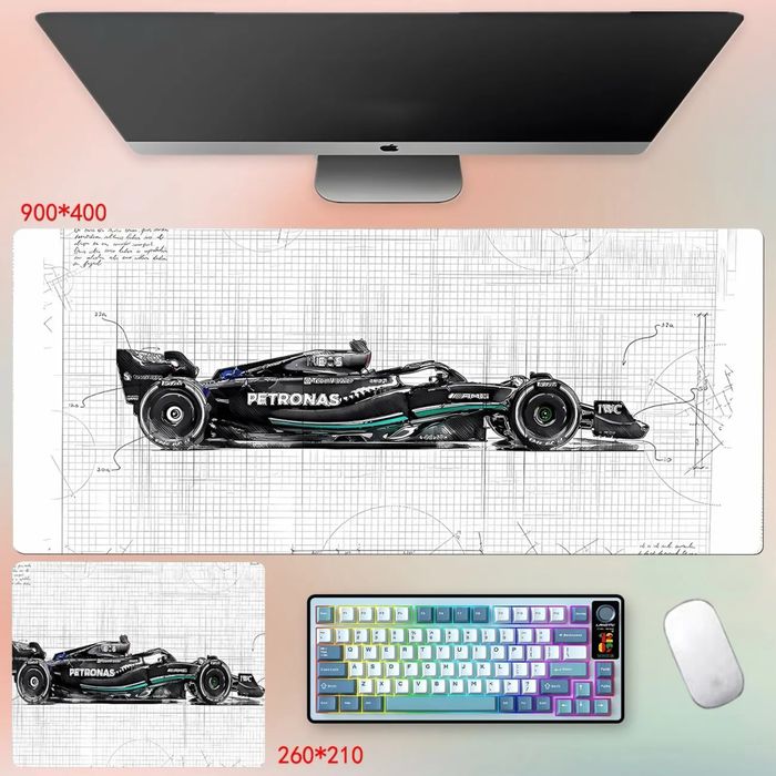 Коврик в стиле F1