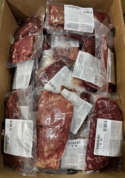 Стейки говяжьи порционные.