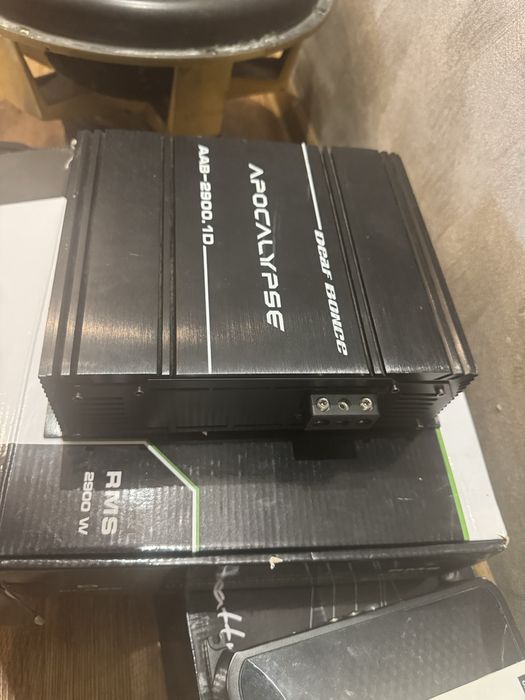 Продаю усилитель и сабвуфер