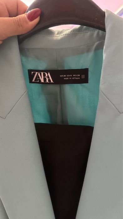 Пиджак   голубой