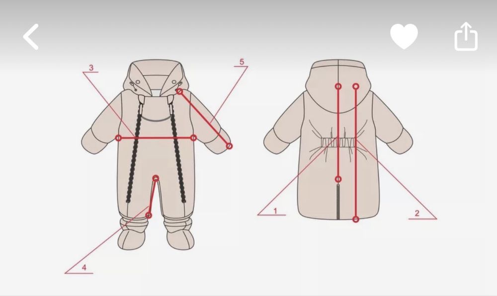 Продам комбинезон 2 в 1