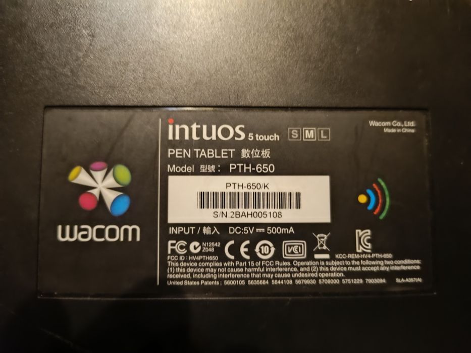 Tabletă grafica wacom intuos 5 touch M