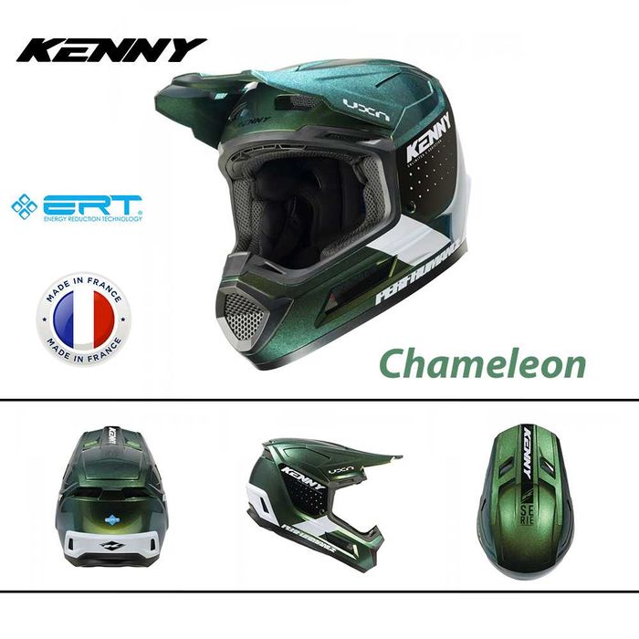 Кросова каска KENNY PERFORMANCE 2025, Full Face Сертифицирана, ФРАНЦИЯ