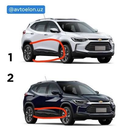 Порог обвес спойлер на трекер 2 левая сторона оригинал 100%