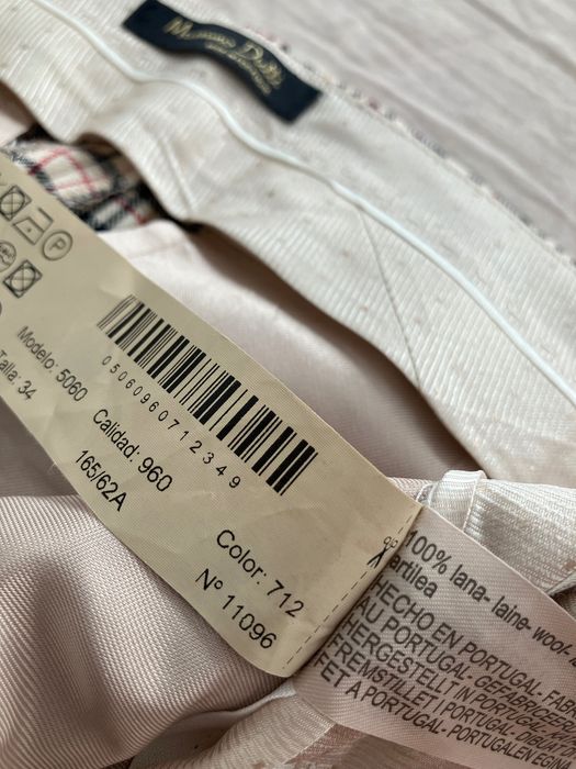 Pantaloni Massimo Dutti 100% lana