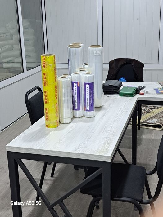 Стрейч пленка ишлаб чиқарувчи корхонадан.