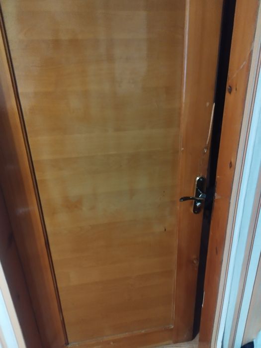 Двери деревянные лакированные