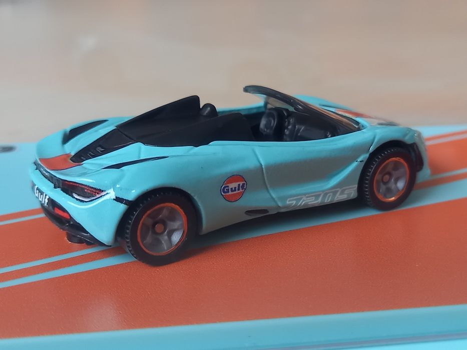McLaren 720s Spyder GULF - Matchbox - количка 1/64