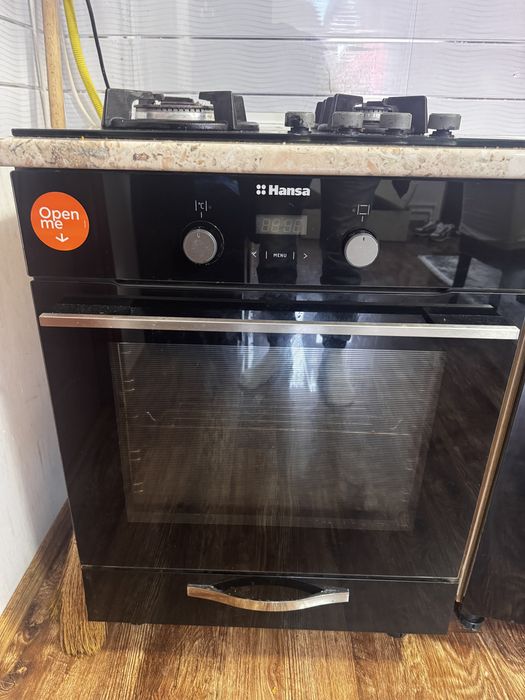 Vand plita pe gaz cu cuptor electric