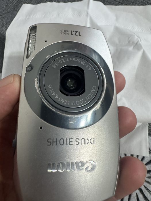 Canon ixus 310hs cu mic defect