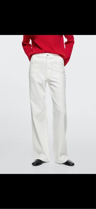 Massimo Dutti бели дънки