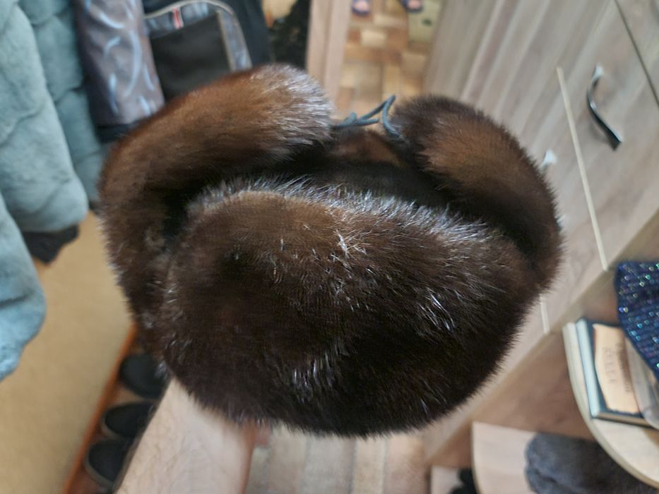 Продам ушанку норковую