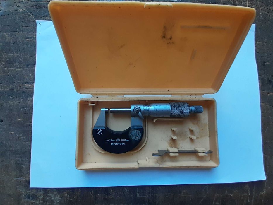 Mitutoyo шублер и микрометър