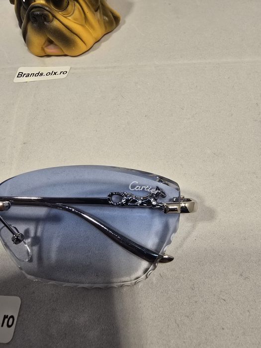 Ochelari de soare Cartier Diamond Cut Blue, made in Italy