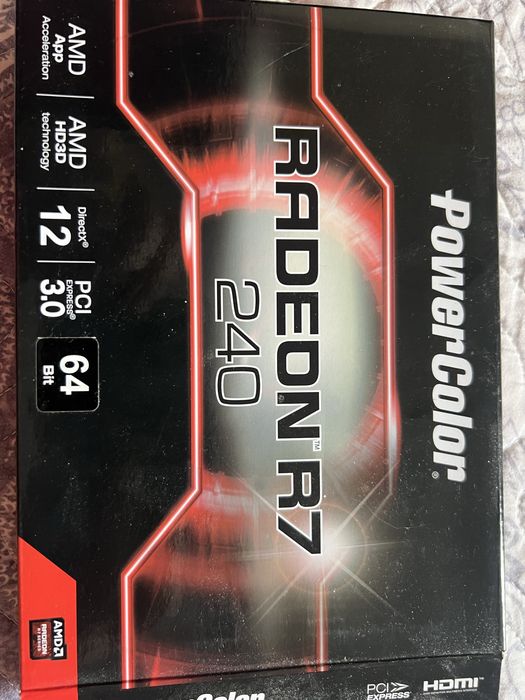 Placa video AMD Radeon R7 240 PCI Express 2 Gb Saldabagiu de Munte • OLX.ro