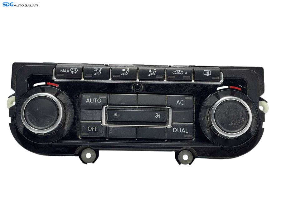 Panou Modul Unitate Comanda AC Aer Conditionat Clima Climatronic Dublu Dual Zone Volkswagen Jetta 4 MK4 2011 - 2018 Cod 5K0907044AJ [L2864]