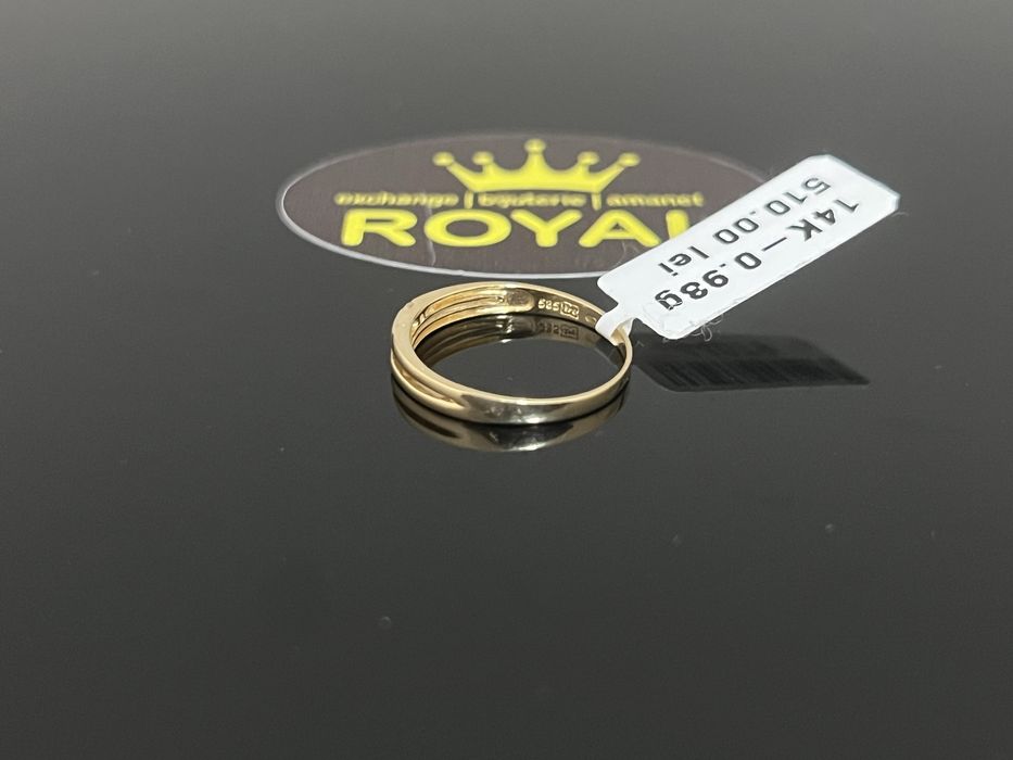 Bijuteria Royal CB : Inel dama aur 14k 0,93 grame