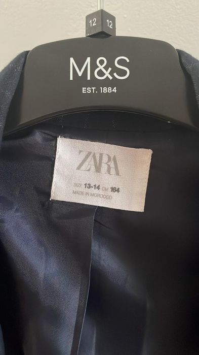 Пиджак школьный зара