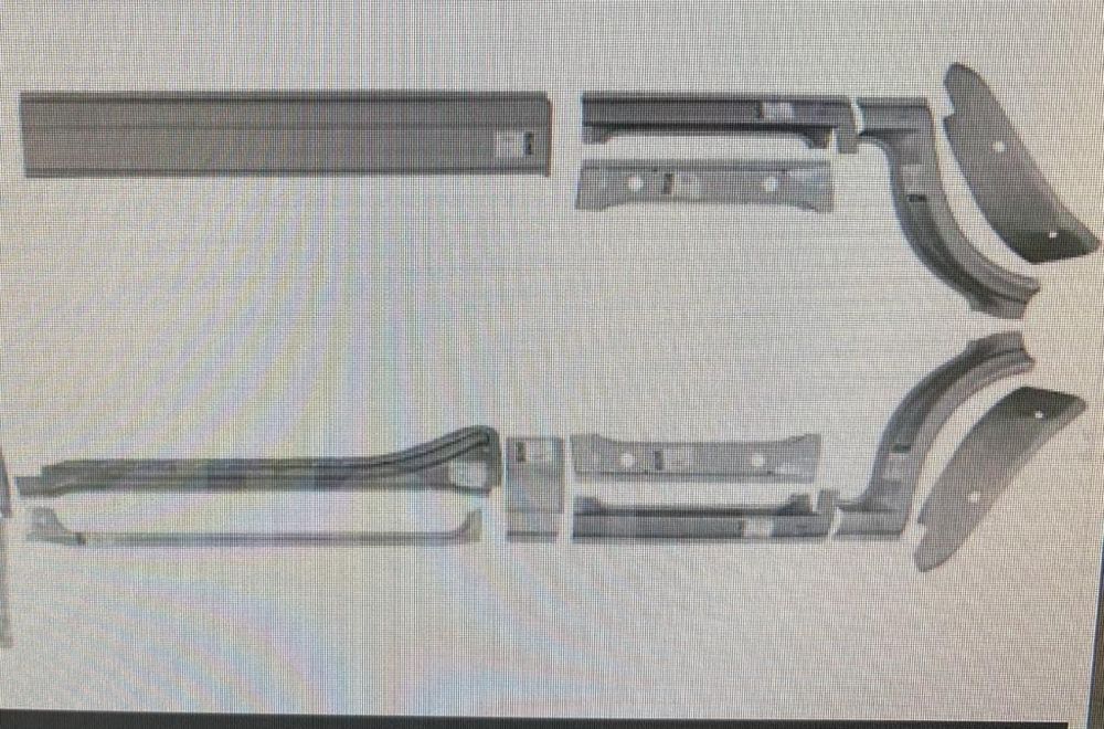 Крылья задние на Т4