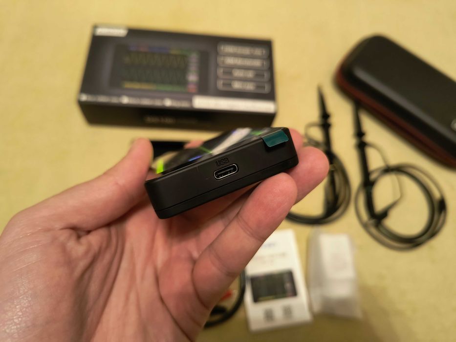 Alientek DS100  50Mhz 250M 3.5IPS Двуканален  осцилоскоп с генератор