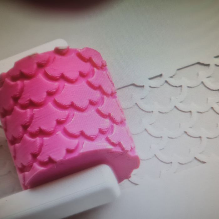 Tекстурна ролка за гипс