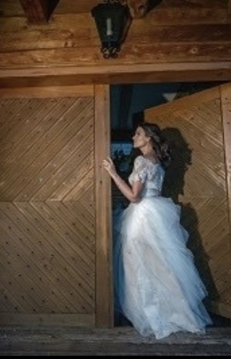 Rochie de mireasa cu corset (Divine.ro) din tulle