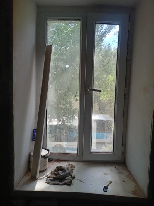Пластиковые окна, б/у