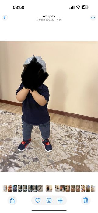 Кроссовка reebok для малышей