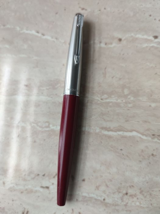 Stilou Parker 18k vintage grena made in France