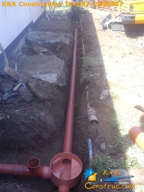 Септик под ключ, замена труб