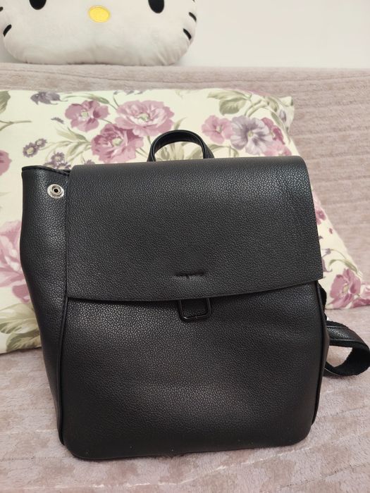 Ghiozdan dama Verde maslina si ghiozdan negru