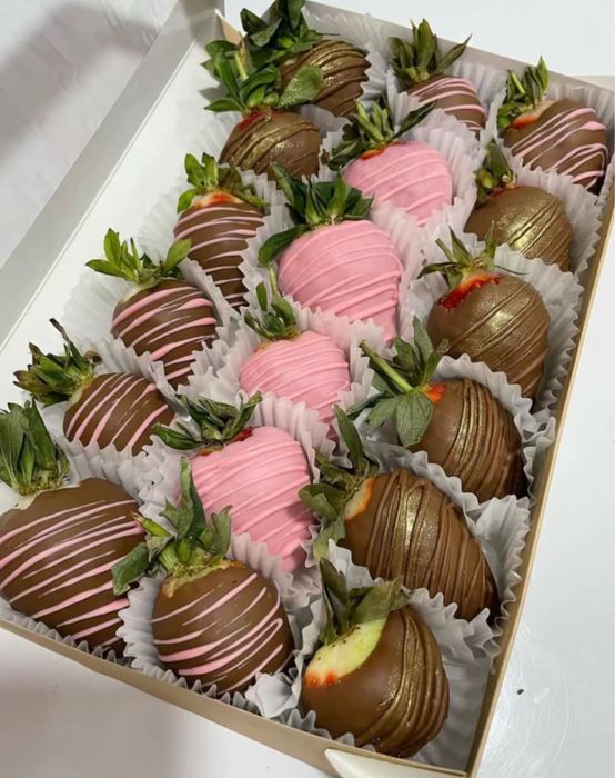 клубника в шоколаде