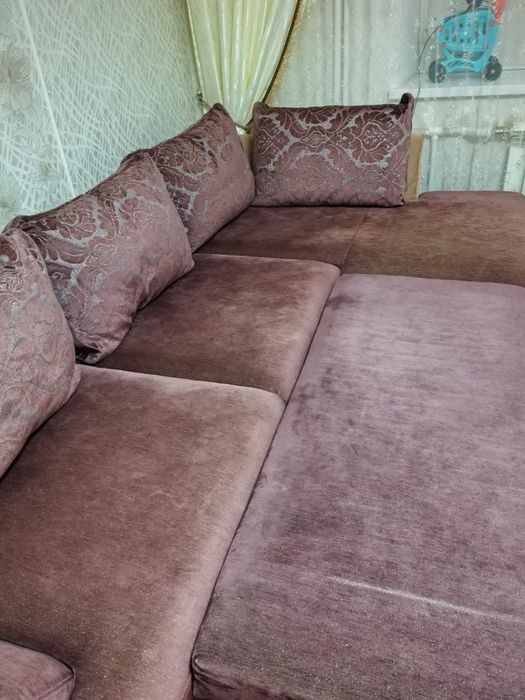 Диван угловой с креслом