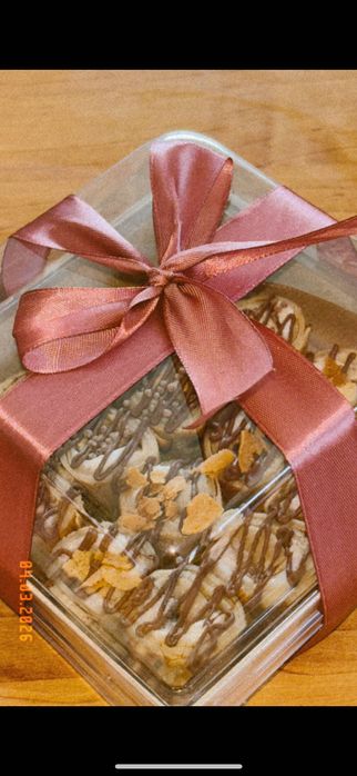 Choco rolls (роллы из блинов)