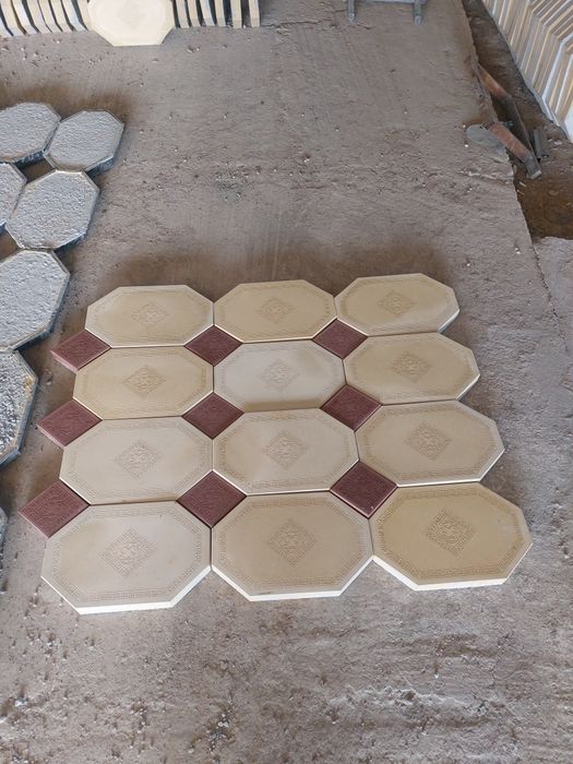 Брусчатка и бордюр