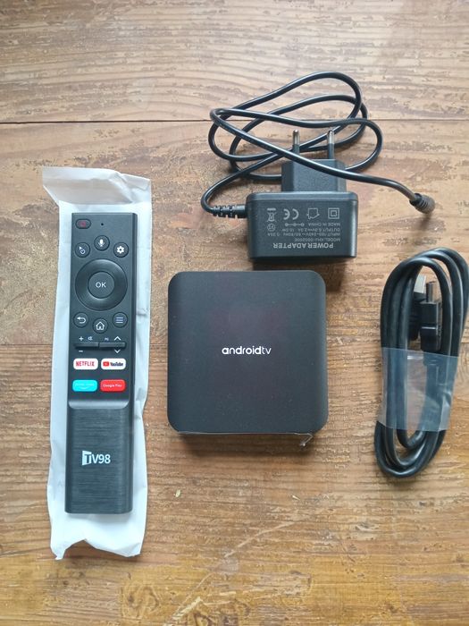 Android TV Box TV98 ATV Plus – Android 14, 8K, WiFi 5G, Bluetooth