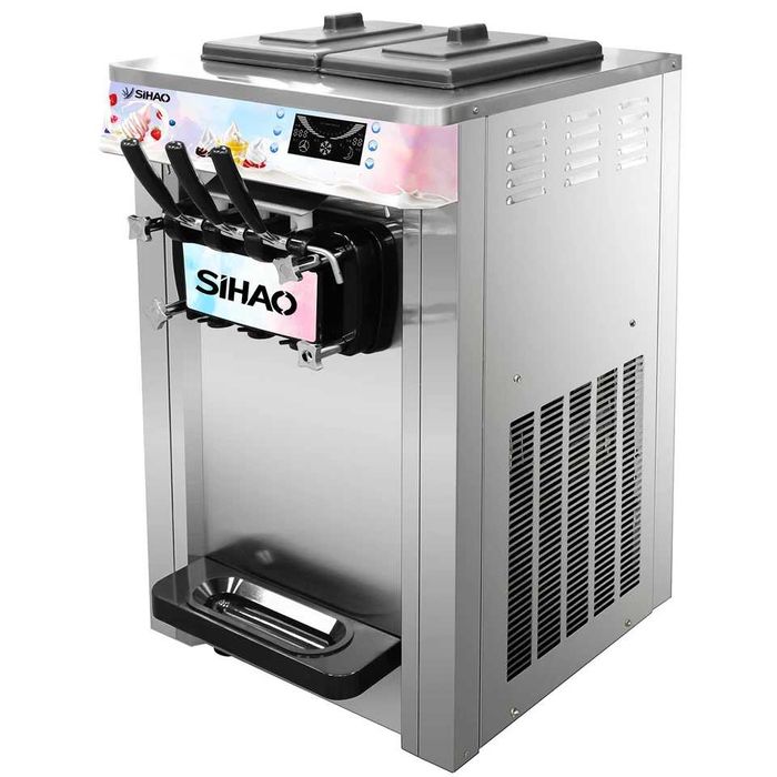 Налична НОВА Професионална машина за мек сладолед  3 вкуса Гаранция 1г