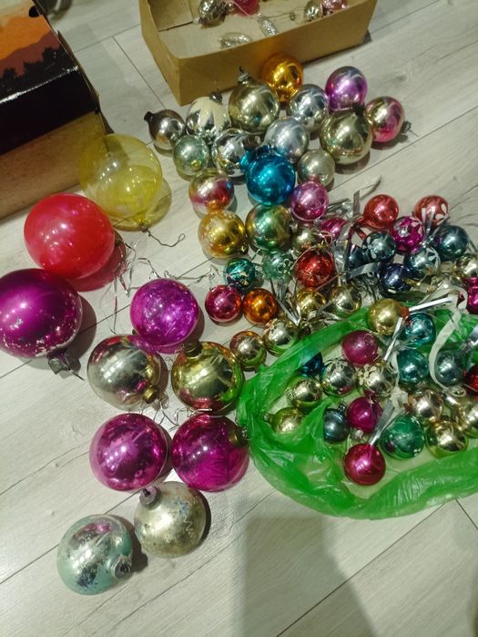 Игрушки новогодние советские