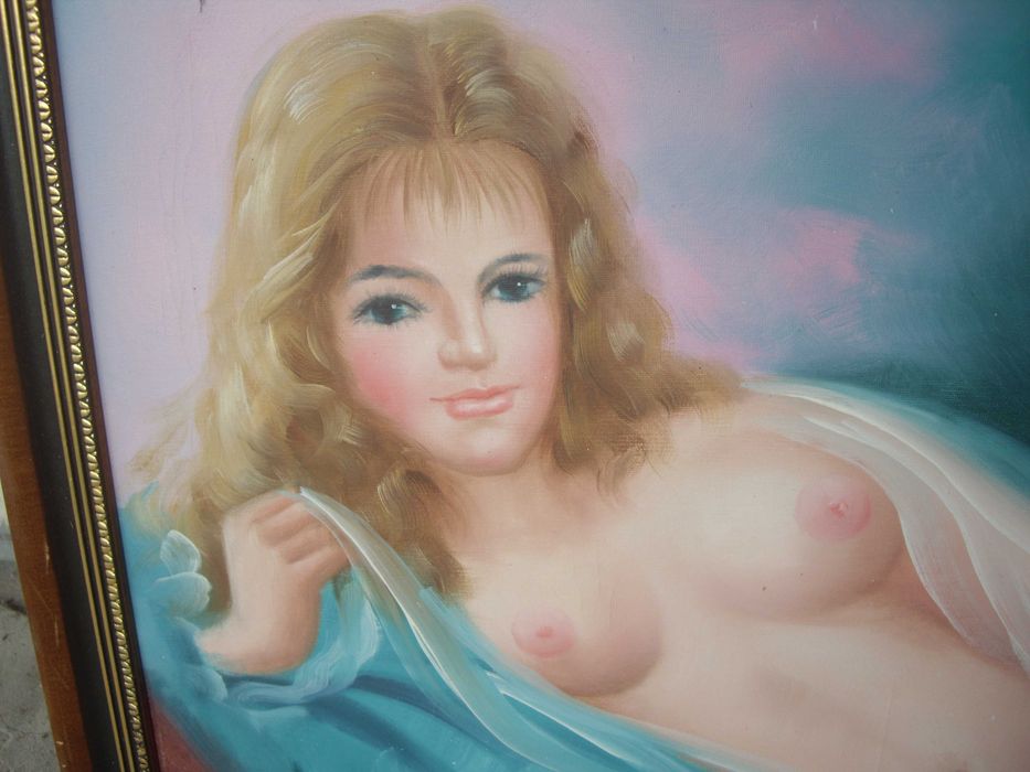 Картина на голо тяло.