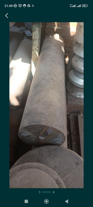 Kruglyak, krug , prut, metall balvashka