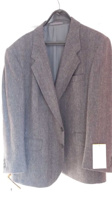 Нови мъжки,  сиви, вълнени сака