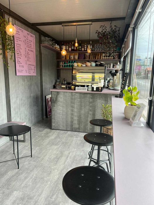 Vand Container cafenea coffee shop complet echipat