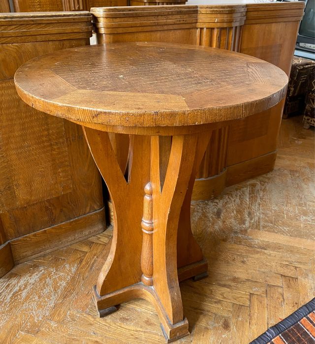 Set complet victorian, oglinda venetiana, necesita reconditionare