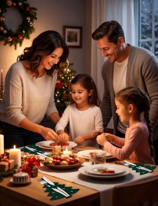 Ёлочки из фетра.