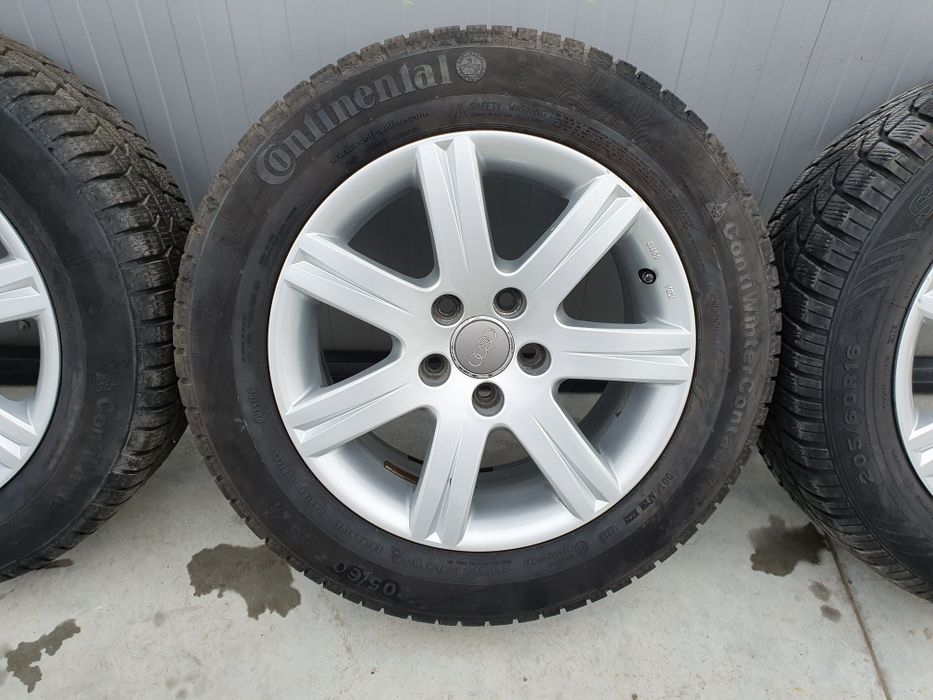 Jante originale Audi 16 , prinderea la prezoane 5x112 , gaura 57,1 mm